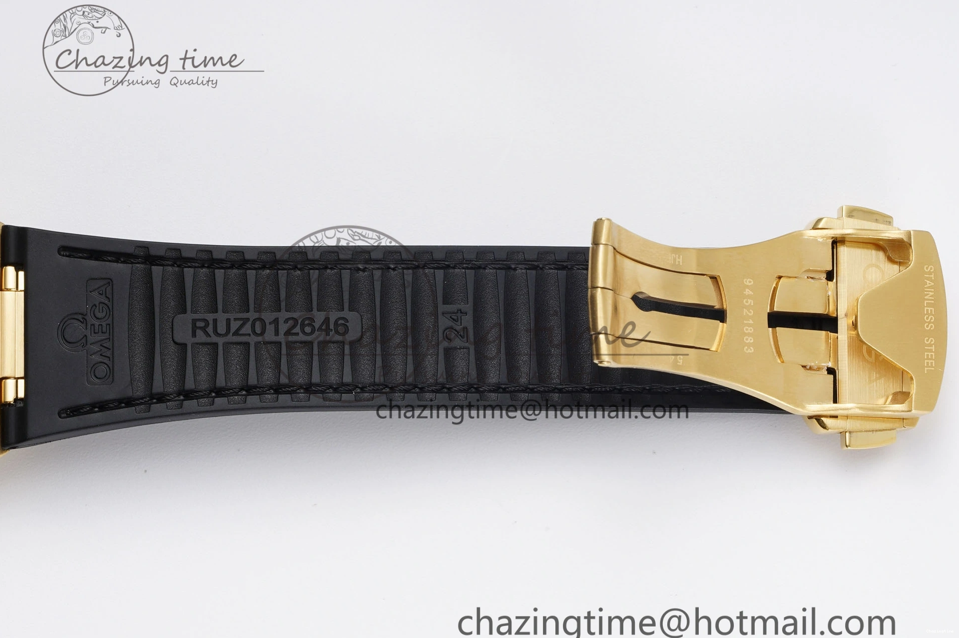 0425 UrbanStyle Constellation Black Ceramic YG VSF 1:1 Best Edition Black Dial on Black Gummy Strap A8900 Super Clone 7764